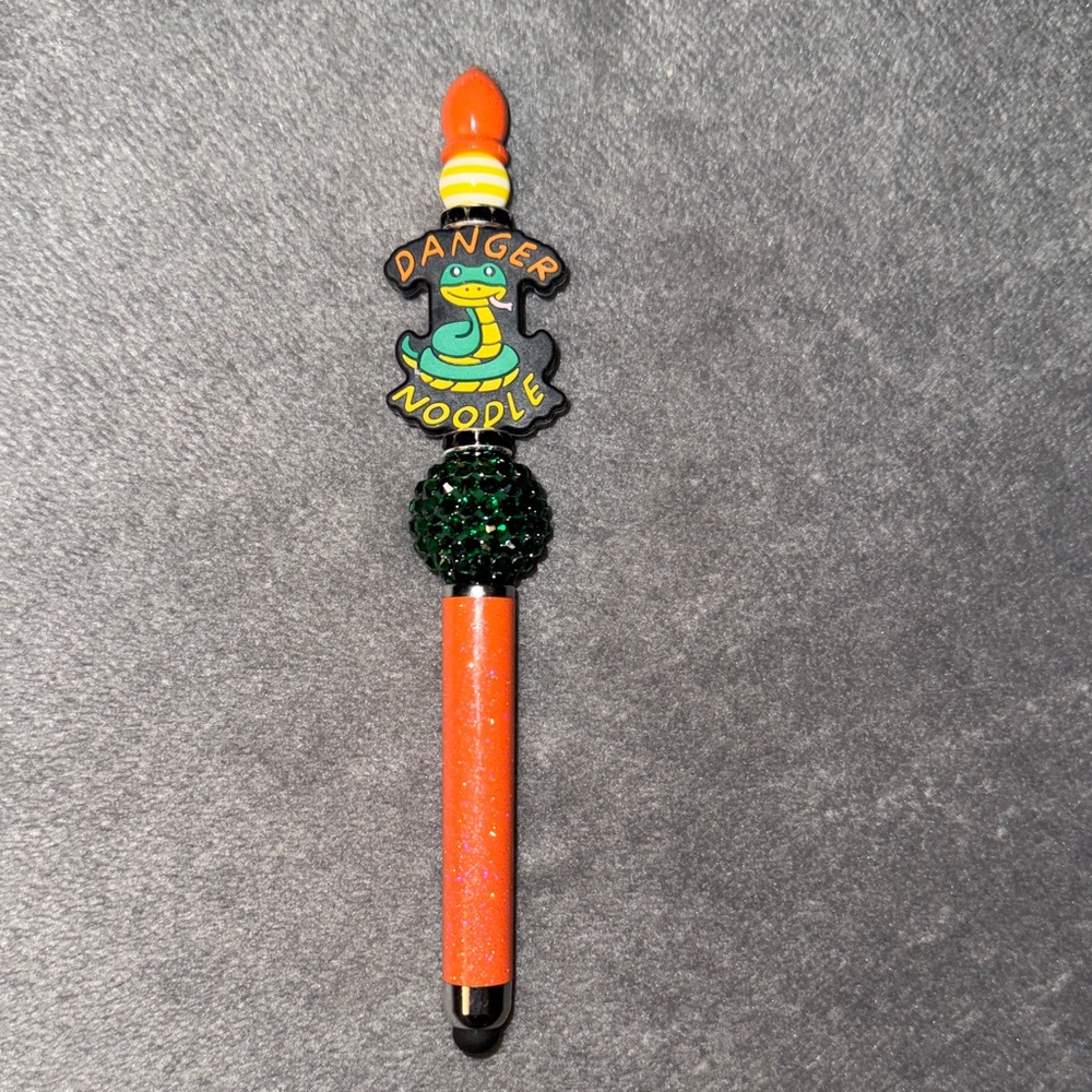 Danger noodle snake stylus